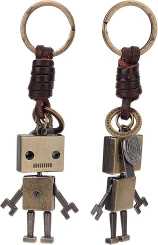 Vintage Keychain, 5.1in Unique Keychains, Robot Keychain for Birthdays Anniversaries Parties Graduations Christmas Gifts in Saudi Arabia