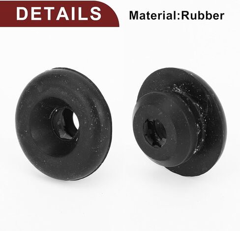 Air Cleaner Assembly Insulator for Chevrolet Camaro Practical No.23184138/84163457 | Engine Air Filter Grommet 2 Pcs for GMC Acadia for Cadillac ATS in Saudi Arabia