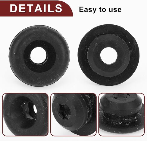 Air Cleaner Assembly Insulator for Chevrolet Camaro Practical No.23184138/84163457 | Engine Air Filter Grommet 2 Pcs for GMC Acadia for Cadillac ATS in Saudi Arabia