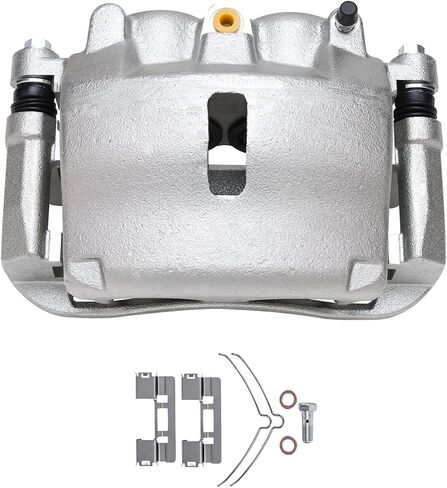Detroit Axle - Front Brake Kit for 2005-2008 Ford F-150, 2006-2008 Lincoln Mark LT, Disc Brake Calipers Ceramic Brake Pads 2007 Replacement in Saudi Arabia