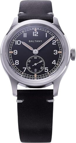 S2081 WW2 Watches للرجال الذين لديهم ثوانٍ صغيرة ، ساعة ميدانية للرجال مع وظيفة التاريخ in Saudi Arabia