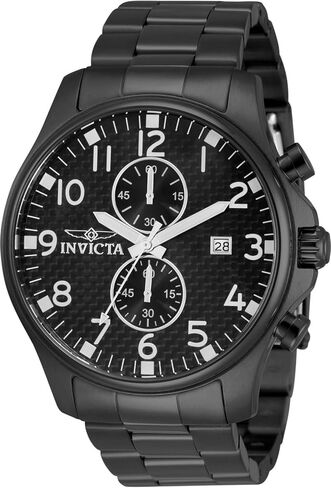 Invicta Men's 0383 II Collection Black Ion Cooted Feethet Watch in Kuwait