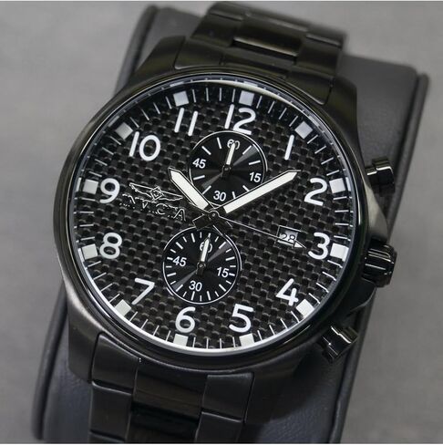 Invicta Men's 0383 II Collection Black Ion Cooted Feethet Watch in Kuwait