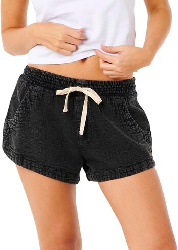 RIP Curl Women's Premium Chisual Beach Short مع حزام مرن in Saudi Arabia