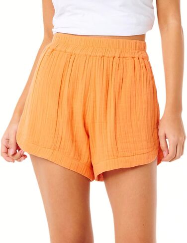 RIP Curl Women's Premium Chisual Beach Short مع حزام مرن in Kuwait
