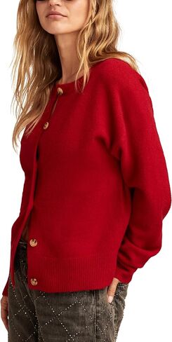 العلامة التجارية المحظوظة للسيدات Cloudsoft Crew Neck Cardigan in Saudi Arabia