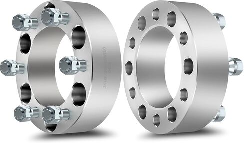 ECCPP 2PCS 6x5.5 Wheel Spacers 1.5 inch 6x139.7mm to 6x139.7mm 14x1.5 for Silverado 1500 HD for Sierra 1500 HD Sierra 1500 Yukon XL 1500 Yukon in Saudi Arabia