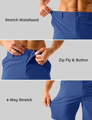 MAGCOMSEN Men's Golf Shorts 7" Quick Dry Lightweight Stretch Casual Shorts with 6 Pockets Dress Work Hiking in Saudi Arabia