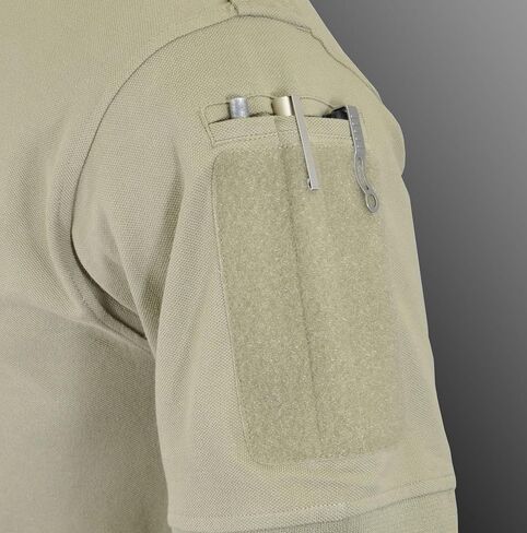 Hazard 4 Undervest Battle Polo Tactical Velcro Arm Patch Plain Pront Cotton Shirt in Kuwait