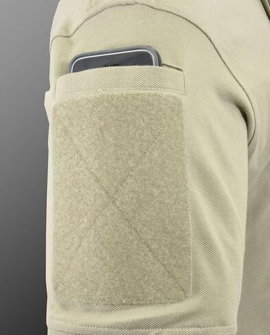 Hazard 4 Undervest Battle Polo Tactical Velcro Arm Patch Plain Pront Cotton Shirt in Kuwait