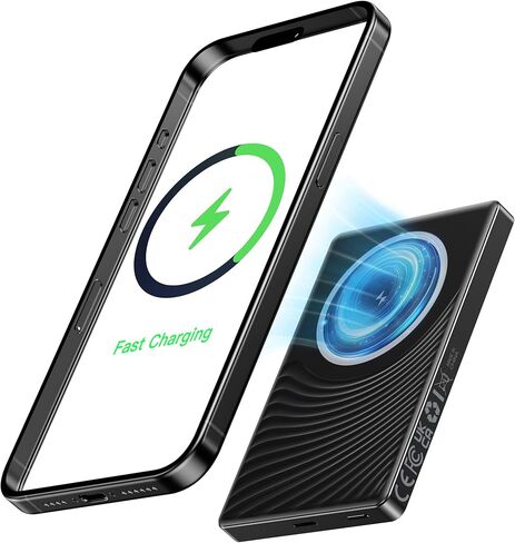 شاحن محمول، 10,000 مللي أمبير، شحن سريع 20 وات، متوافق مع هواتف iPhone 15/15 Plus/15 Pro/15 Pro Max، سلسلة 14/13/12 in Kuwait