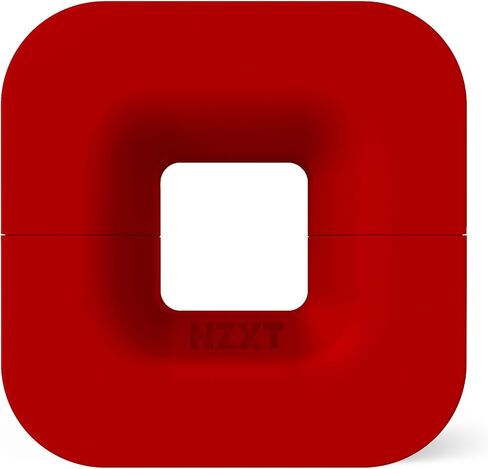 NZXT Puck - BA-PUCKR-W1 - Cable Management and Headset Mount - Compact Size - Silicone Construction - Powerful Magnet for Computer Case Mounting - White in Kuwait