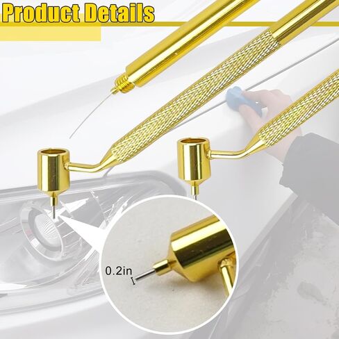 Car Touch Up Paint Pain ، 0.5 مم مركبة تفصل أداة كاتبة الطلاء الدقيقة ، وملحقات Admotive Fluid Touchup Chip Repair Applicator ، Universal for SuV ، سيدان ، شاحنة in Saudi Arabia