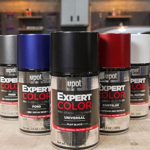 U-POL Expert Color, For General Motors 9792, Automotive Spray Paint, Professional Grade, Easy-To-Use, Indigo Metallic in Saudi Arabia