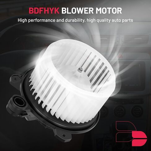 BDFHYK AC Heater Blower Motor Fan PM4904 Compatible with Chevy Spark 2016-2022 L4 1.4L,HVAC Blower Motor Assembly Replacement for 42643910 1845250 in Saudi Arabia