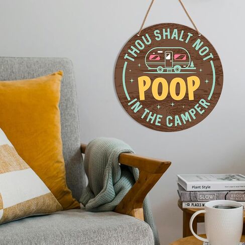 Camping Wall Decor Sign, Camping Signs for Campers Campsite Inside Camp Hanging Sign Decor RV Motorhome Accessories Decorations Gift for Camper Camping Lover, The RVers Prayer in Saudi Arabia