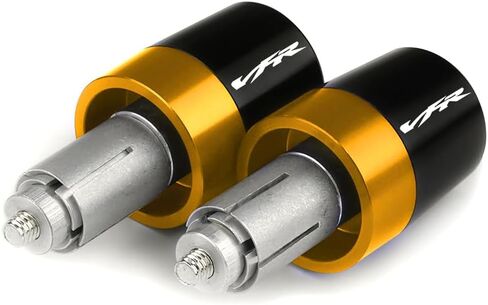 مقبض الأطراف قبضة اليد قبضة اليد caps متوافقة مع H.Onda VFR750 VFR800 VFR1200X/F | دراجة نارية مقود قبضة نهاية VFR 750/800/1200 الملحقات in Saudi Arabia