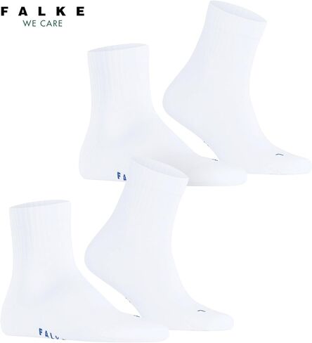 FALKE Unisex Run Rib Short Socks, 2 Pairs in Saudi Arabia