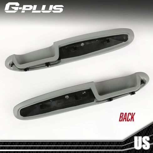 G-PLUS Door Armrest Compatible with 1999 Cadillac, Fit 1995-2000 Chevy/GMC Pickup Truck SUV w/Manual Windows(Driver & Passenger Side Pair Gray) in Saudi Arabia