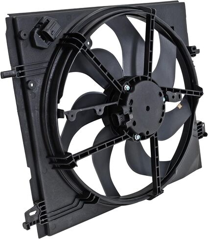 Go-Parts - Radiator Fan Assembly for Nissan Rogue Sport 2017-2022, Single Fan, Replacement 2018 2019 2020 2021 in Saudi Arabia