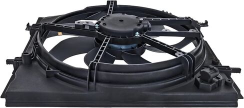 Go-Parts - Radiator Fan Assembly for Nissan Rogue Sport 2017-2022, Single Fan, Replacement 2018 2019 2020 2021 in Saudi Arabia