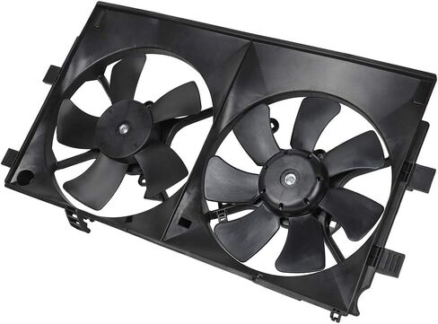 رادياتير مكثف مراوح مراوح المراوح 621-405 FIT 2007-2008 لـ Mitsubishi for Outlander 3.0L XLS Driver Side/LH RH RESTING ID 233299 in Saudi Arabia