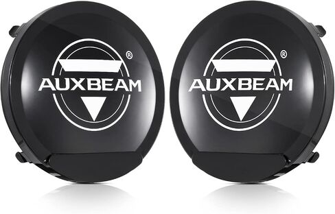 Auxbeam 7 بوصة غطاء الضوء على الطرق الوعرة ، يغطي العنبر الدائري الواقي العدسة البولي البلاستيكية الصفراء لضباب القيادة على الطرق الوعرة LED LED Cube Pod Lights المصد. in Kuwait