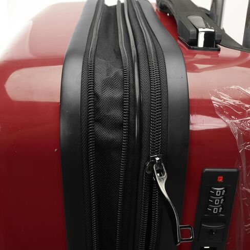 SIAM'S Hardside Expandable Spinner Wheel,Luggages, Teal, 20" Carry-On (RED) in Kuwait