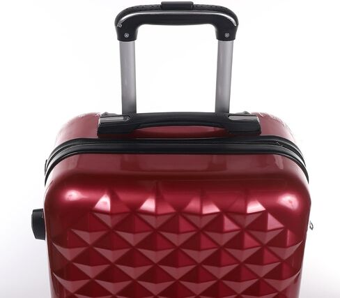 SIAM'S Hardside Expandable Spinner Wheel,Luggages, Teal, 20" Carry-On (RED) in Kuwait
