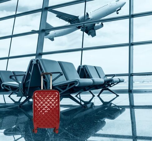 SIAM'S Hardside Expandable Spinner Wheel,Luggages, Teal, 20" Carry-On (RED) in Kuwait