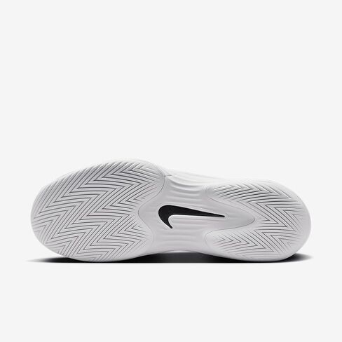 Nike Vapor 12 Women's Hard Court Tennis Shoes (FV5554-100 ، White/Summit White/Black) in Saudi Arabia