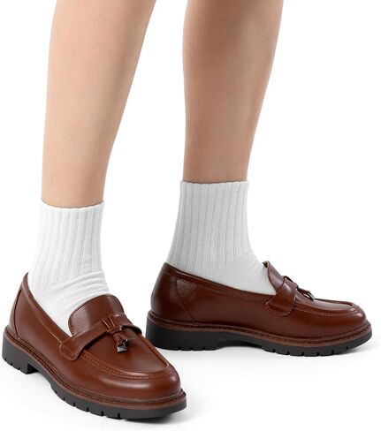 DREAM PAIRS Loafers for Women Slip On Loafer Comfortable Dressy Casual Business Office Shoes in Saudi Arabia