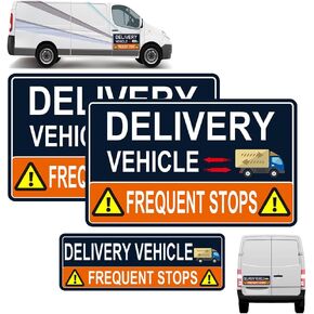 مغناطيس سيارة مركبة التسليم ، علامة تسليم لسائق السيارة ، لافتات مركبة التسليم للسيارة ، مغناطيس مركبة توصيل عاكسة للسيارة ، معلقة مغناطيسية قوية (20x12 (2pcs)+12x4 3pcs) in Kuwait