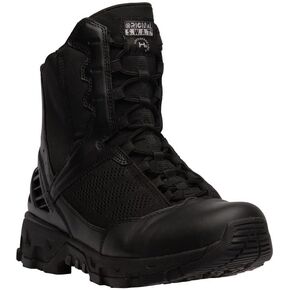 Original S.W.A.T. Alpha Freedom 8" Hands Free Safety Toe - Unisex Lace-up Boots - Leather and Textile Upper Black US Men's 10, Women's 11.5 Medium in Saudi Arabia