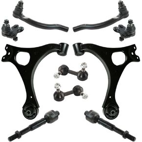 Kit Control Arm Ball Joint Tie Rod Sway Bar Left Right Sealed-Greasable or Sealed for Honda for Civic 1.8L 2006-2011 in Kuwait