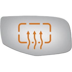 Burco 5292H Convex Passenger Side Power Replacement Mirror Glass Heated for 2008-2009 FORD TAURUS X in Kuwait