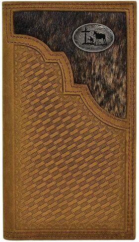 Justin Men's Hair On Rodeo Wallet Brown N/A in Saudi Arabia