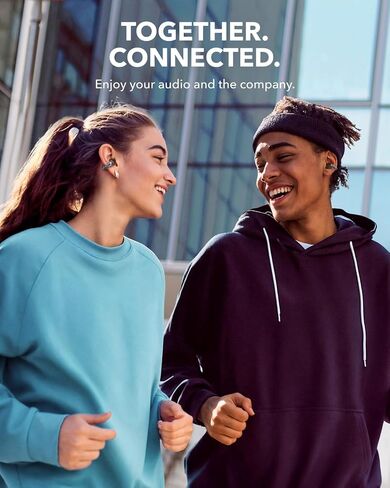 Soundcore C30i by Anker, Open-Ear Earbuds, Clip-On Headphones, Lightweight Comfort, Stable Fit, Firm-Shell Design, Attachable Ear Grips, Big Drivers for Clear Audio, 30H Play, Water-Resistant(Renewed) in Saudi Arabia