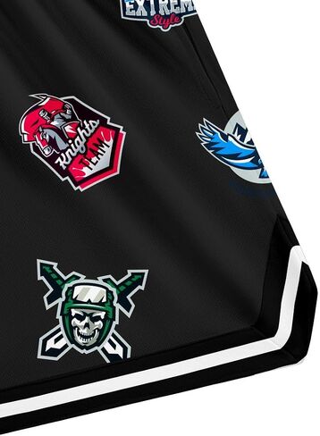 Men's 5 Inches Inseam Mesh Graphic Basketball Shorts Drawstring Running Workout Shorts Summer Cool Casual Shorts in Saudi Arabia