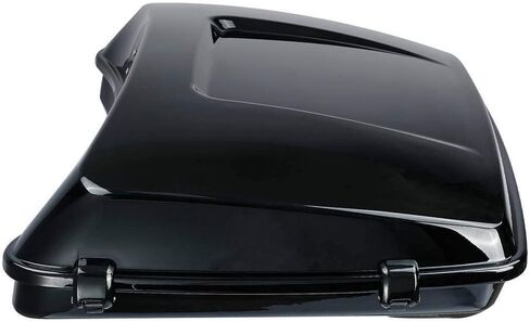 TCMT Black Latch 5.5 "Razor Tour Pack Trunk Backrest 2 Up Rack Fit for Harley Touring Road King Flhr Street Glide Flhx Road Electra Glide 2014-2025 in Saudi Arabia