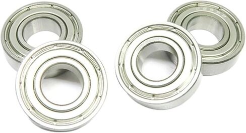 10pcs S694zz Bearing 4x11x4 من الفولاذ المقاوم للصدأ تحمل S694Z L1140ZZ Deep Groove Ball محمل 4 * 11 * 4 S619/4ZZ SR1140ZZ 693 695 696 (S699ZZ 9X20X6MM) in Saudi Arabia