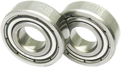 10pcs S697ZZ Bearing 7x17x5 697ZZ Stainless Steel Bearing S697Z L1770ZZ Deep Groove Ball Bearing 7 * 17 * 5 S619/7ZZ SR1770ZZ L1770Z(S695ZZ 5x13x4mm) in Saudi Arabia