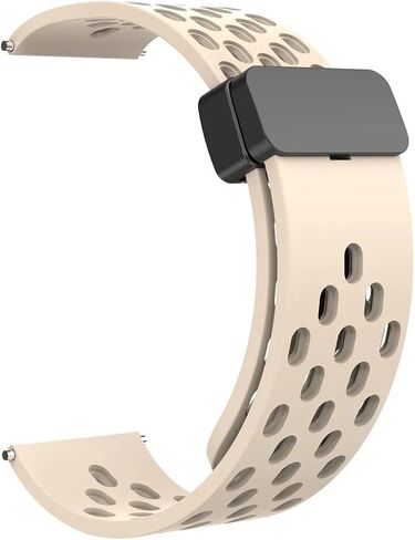 حزام سيليكون مغناطيسي مقاس 22 مم 18 مم لـ Huawei GT5 GT5 Pro GT4 GT3 46mm Breatable Sports Band for Huawei Watch GT5 GT4 41mm Watchbands in Kuwait
