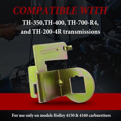 Throttle Cable Bracket Kick down Transmissions Carburetors Cable Bracket Compatible With TH-350,TH-400,TH-700-R4,and TH-200-4R transmissions,Replace for 90127329115,20-95 in Saudi Arabia