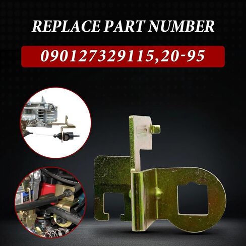 Throttle Cable Bracket Kick down Transmissions Carburetors Cable Bracket Compatible With TH-350,TH-400,TH-700-R4,and TH-200-4R transmissions,Replace for 90127329115,20-95 in Saudi Arabia