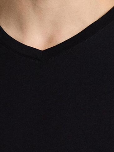 EXPRESS Men’s Pima Cotton Tee – Short Sleeve V-Neck, Ultra-Soft Premium Knit in Kuwait