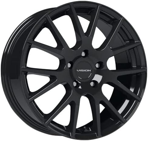 Vision 18 Hellion 17x7.5 5x4.5" +40mm Gloss Black Wheel Rim 17" Inch 18A7765GB40 in Saudi Arabia