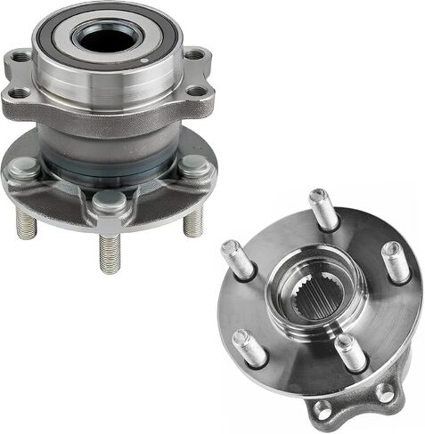 Detroit Axle-محامل العجلات لعام 2014-2019 Subaru Impreza 2014-2018 Forester 2016-2021 Crosstrek ، 4 عجلات يحمل المحامل البديل الأمامي والخلفي in Saudi Arabia