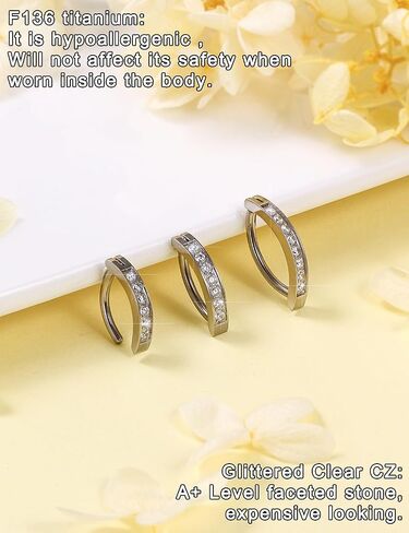 14G Titanium Clicker Belly Button Ring for Women 10mm 12mm 14mm Belly Rings Hoop Belly Button Rings Simple Reverse Navel Rings Body Belly Piercing Jewelry Hinged Rings for Belly Button in Kuwait