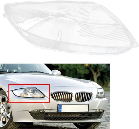 Chcury1 Right Clear Headlight Lens Cover Headlamp Shell Replacement for BMW Z4 E85 2003 2004 2005 2006 2007 2008 in Saudi Arabia